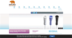 Desktop Screenshot of greatbearhealthcare.co.uk